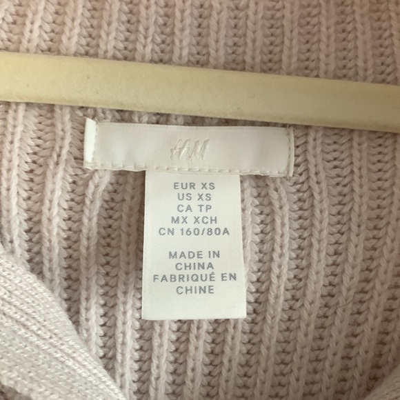 Cream H&M oversized sweater vest - Picture 2 of 5